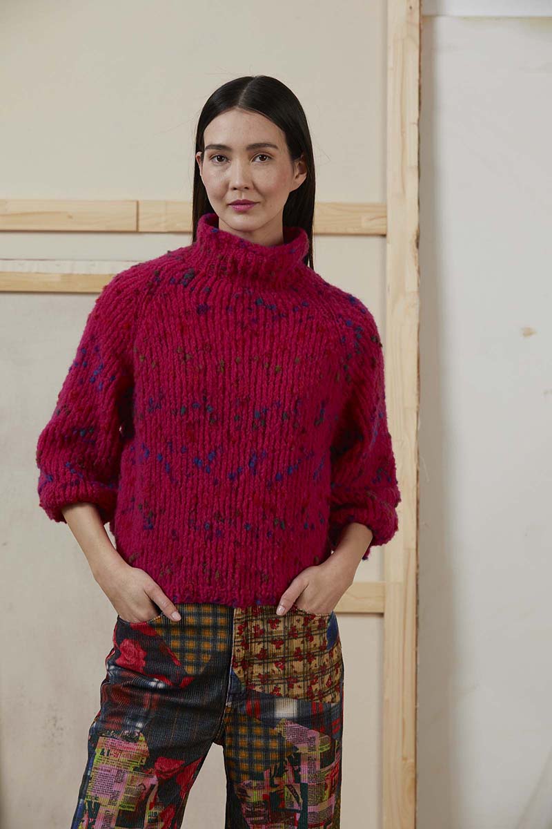Artikelbild 5 des Artikels “Raglanpullover Anouk aus Phoenix Tweed “