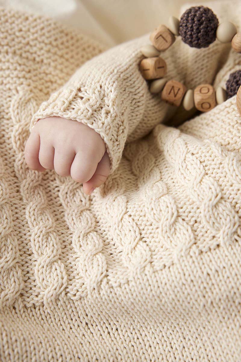 Artikelbild 5 des Artikels “Pullover Top Down Rune aus Baby Cotton Naturally Colored “