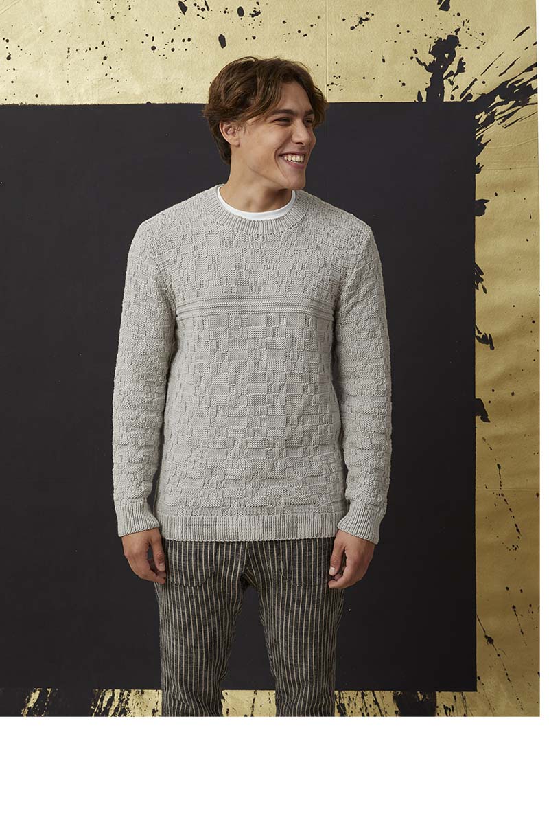 Artikelbild 5 des Artikels “Herrenpullover aus Soft Cotton “