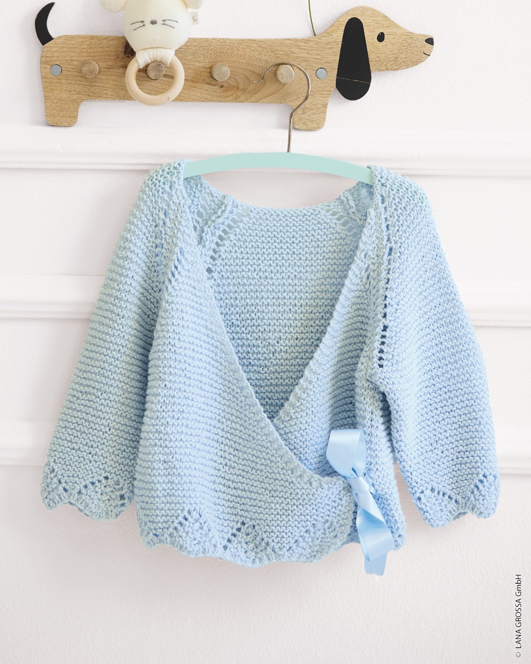Artikelbild 5 des Artikels “Wickeljacke aus Soft Cotton “
