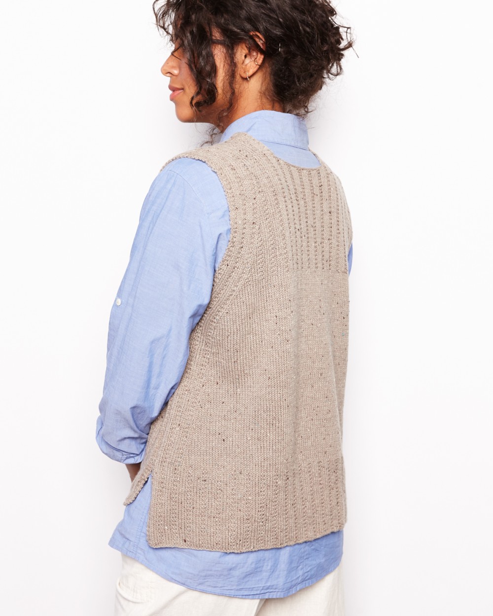 Artikelbild 5 des Artikels “Pullunder Malente aus Lamana Como Tweed “