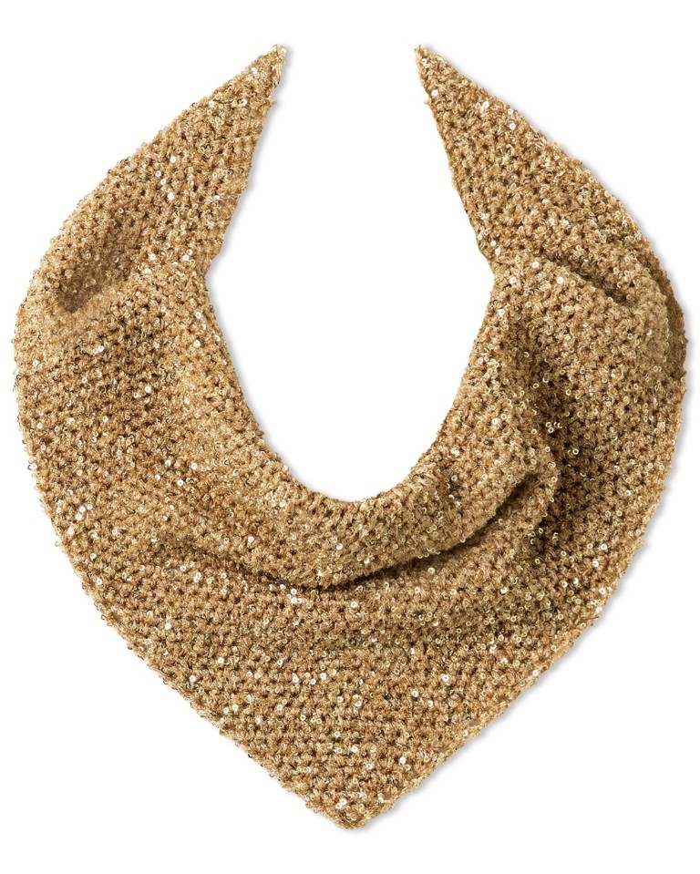 Artikelbild 5 des Artikels “Pailletten-Kopftuch aus Glamour “