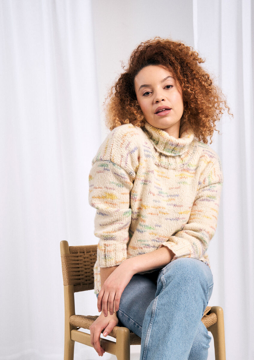 Artikelbild 5 des Artikels “Pullover Jupiter aus Rowan Colourmix “