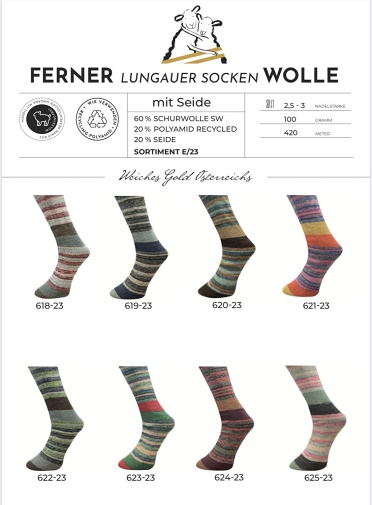 Artikelbild 5 des Artikels “Ferner Wolle Lungauer Sockenwolle Seide “