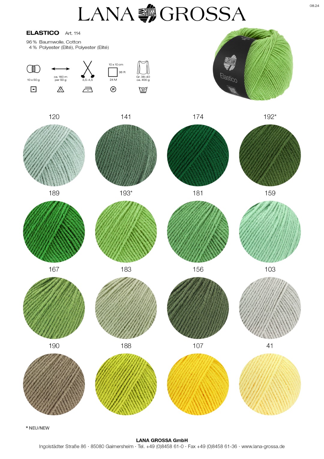 Artikelbild 5 des Artikels “Lana Grossa Elastico “