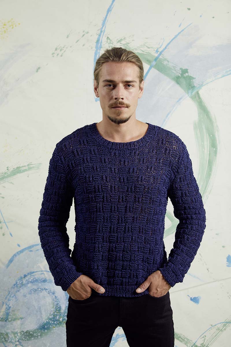Artikelbild 5 des Artikels “Herrenpullover (II) aus Lino “