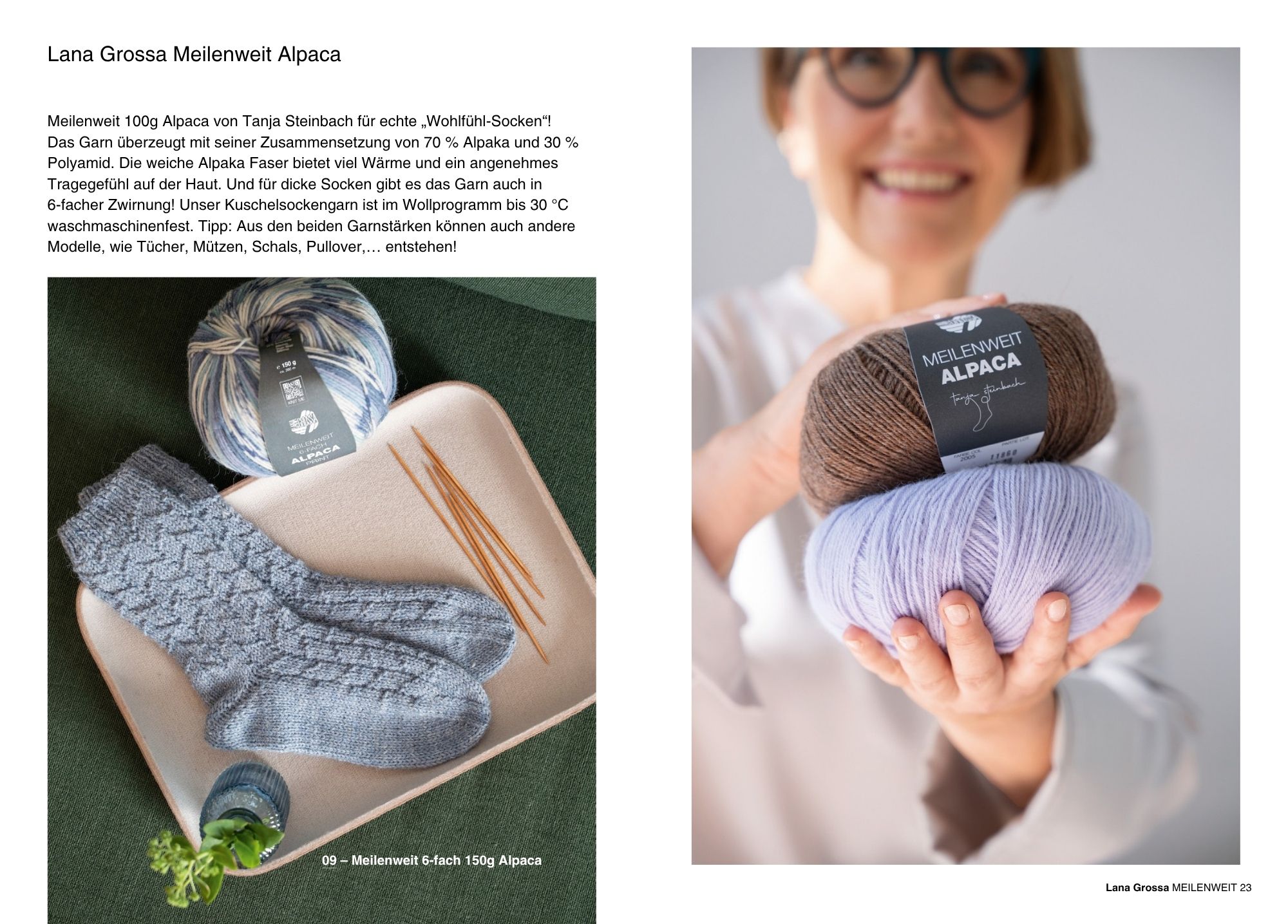 Artikelbild 6 des Artikels “Lana Grossa Meilenweit Booklet 8 - Best of “