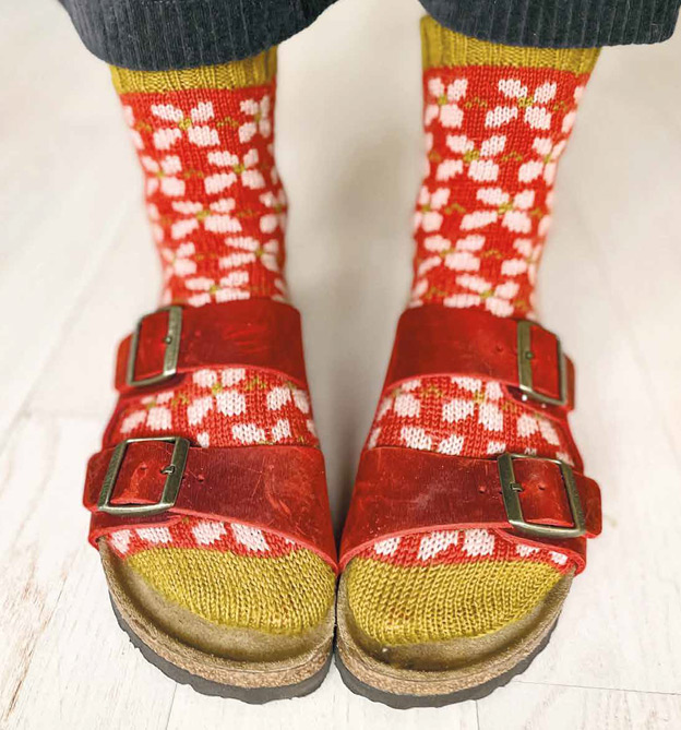 Artikelbild 6 des Artikels “TOPP Geniale Motivsocken stricken “
