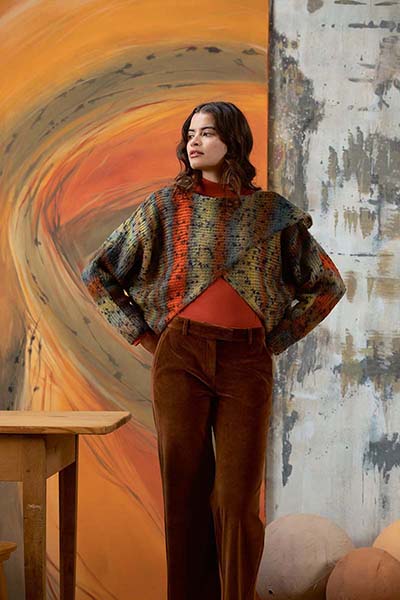 Artikelbild 6 des Artikels “Lang Yarns Punto 62 Cloud Tweed “