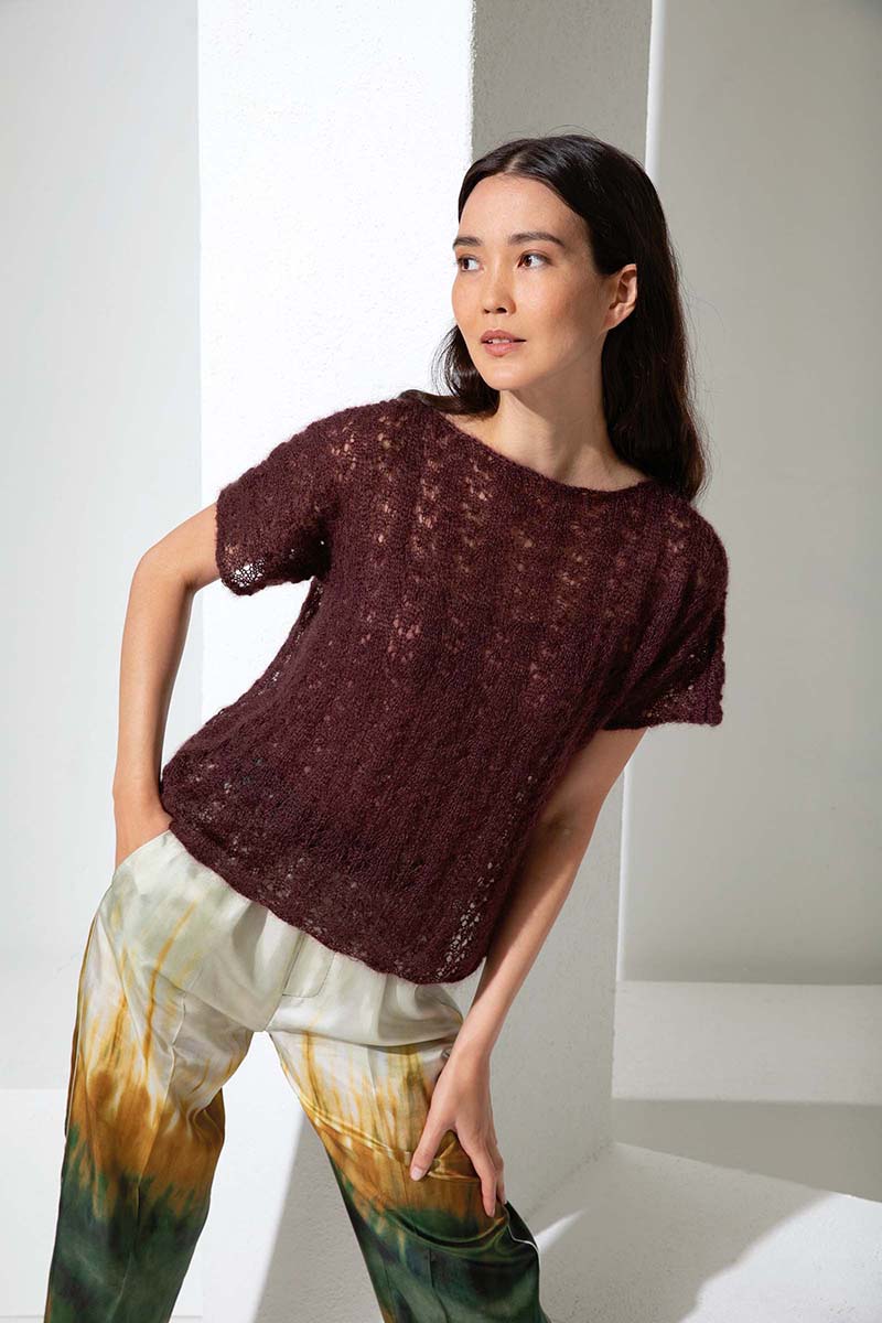 Artikelbild 6 des Artikels “Pullover mit Ajourmuster aus Lace 992.0023 - silber | L (200g)“
