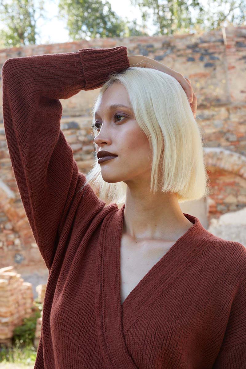 Artikelbild 6 des Artikels “Wrap jacket Wrap It Up aus WOOLADDICTS Bliss “