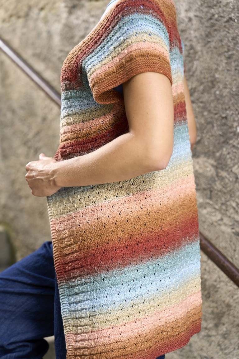 Artikelbild 6 des Artikels “Longcardigan aus Pro Lana 1-2-3 Ideen “