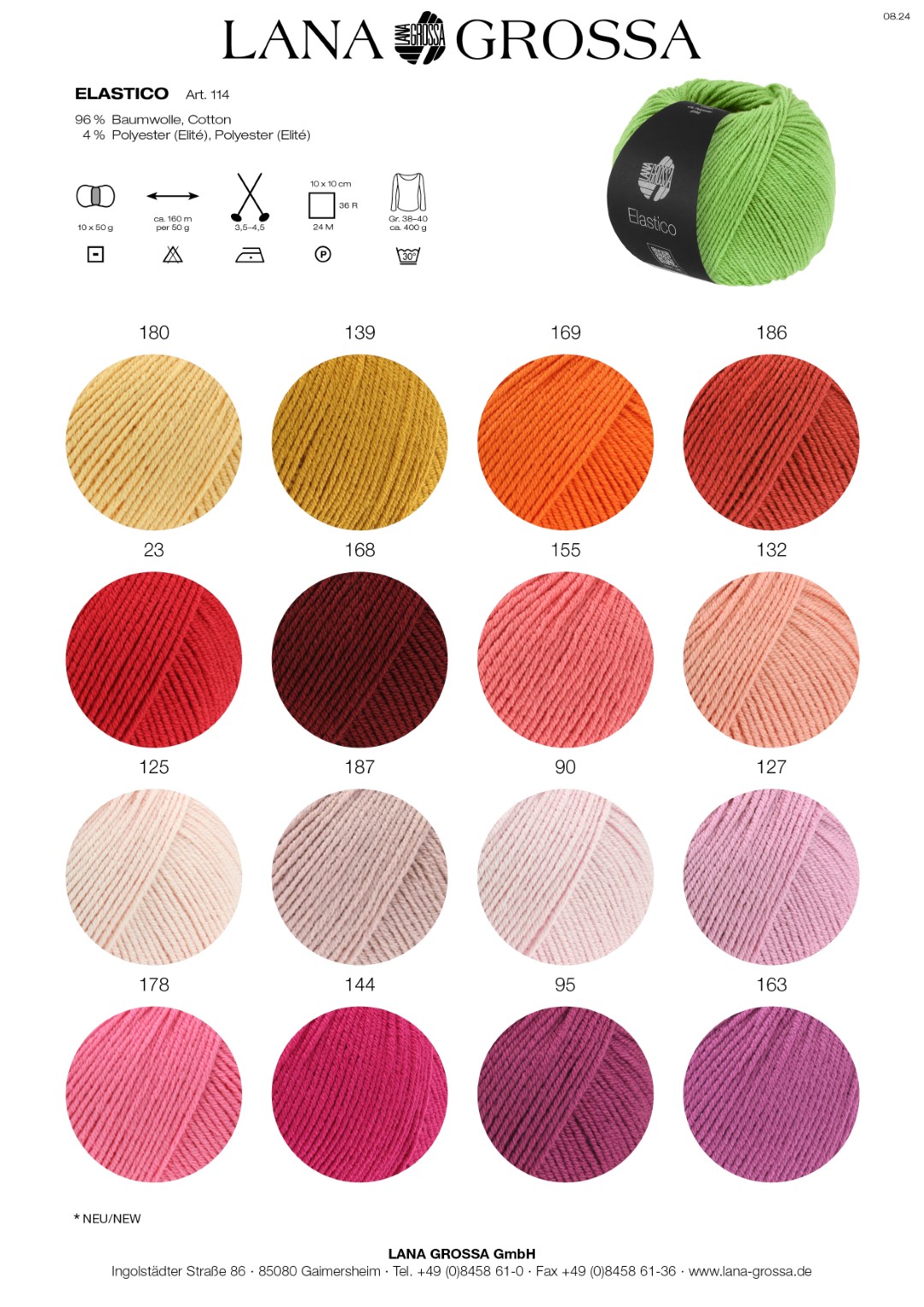 Artikelbild 6 des Artikels “Lana Grossa Elastico “