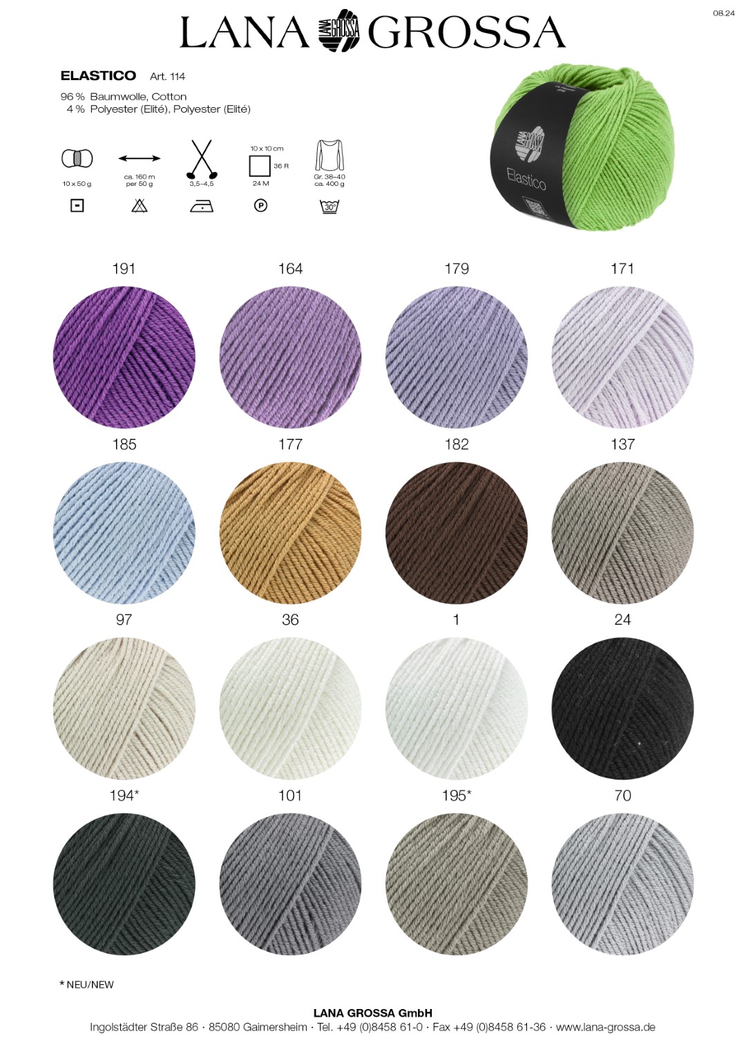 Artikelbild 7 des Artikels “Lana Grossa Elastico “