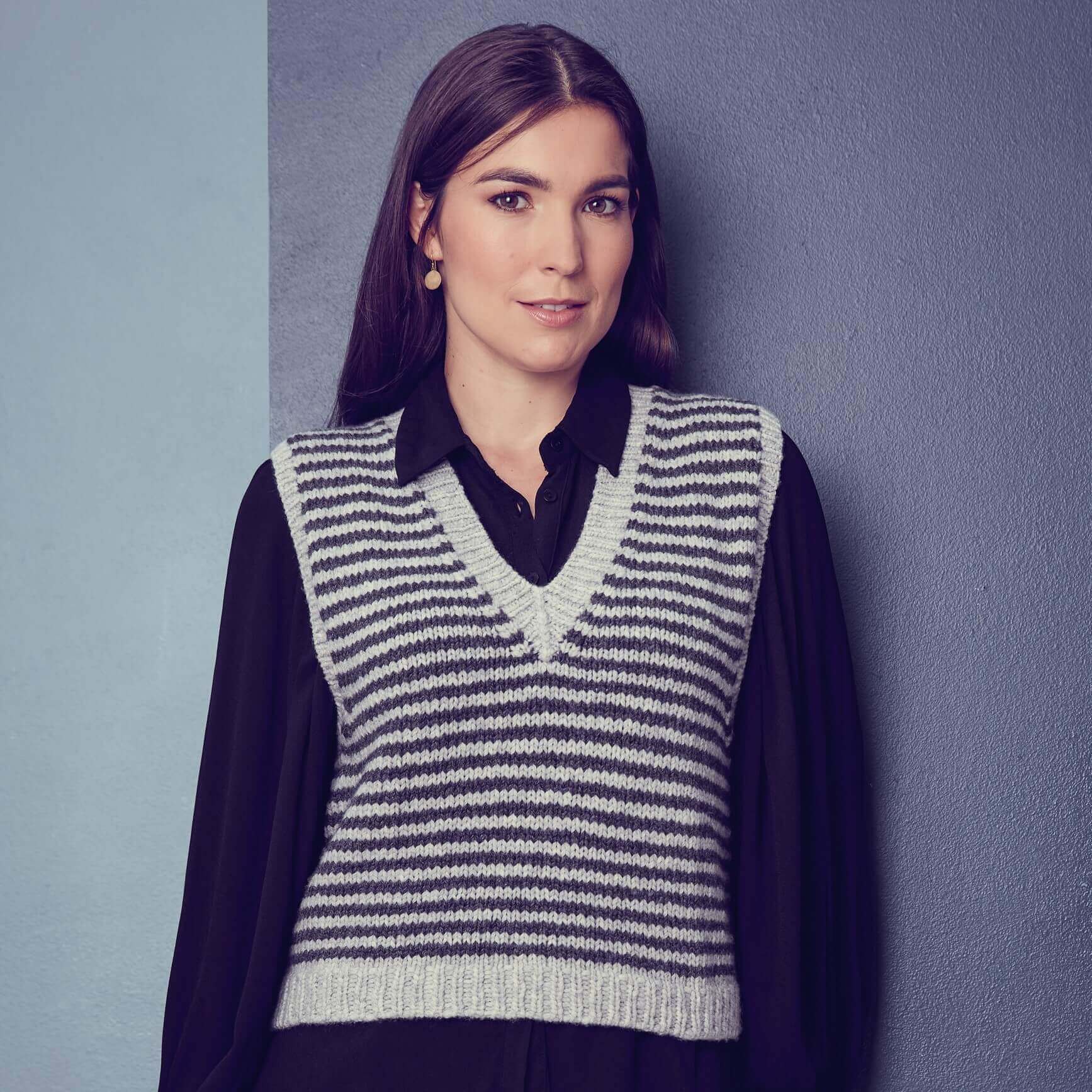 Artikelbild 8 des Artikels “TOPP Pullunder-Style. Slipover stricken “