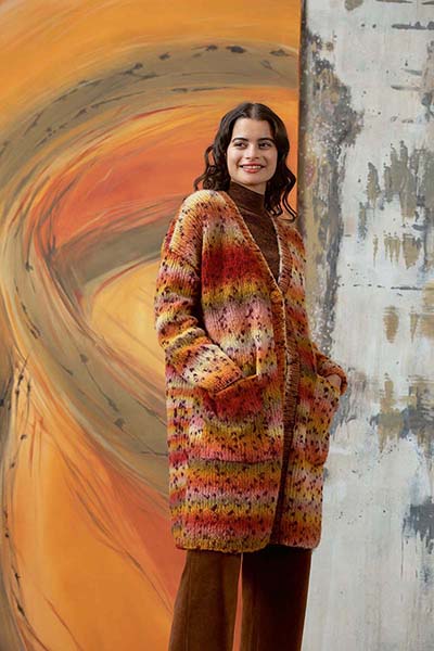 Artikelbild 8 des Artikels “Lang Yarns Punto 62 Cloud Tweed “