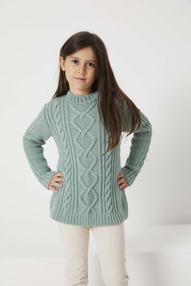 Artikelbild 8 des Artikels “Kinderpullover mit Zopfmuster aus Atlantis “