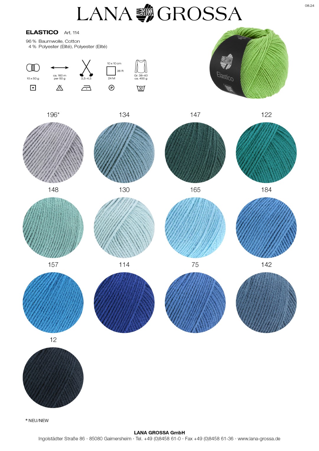 Artikelbild 8 des Artikels “Lana Grossa Elastico “